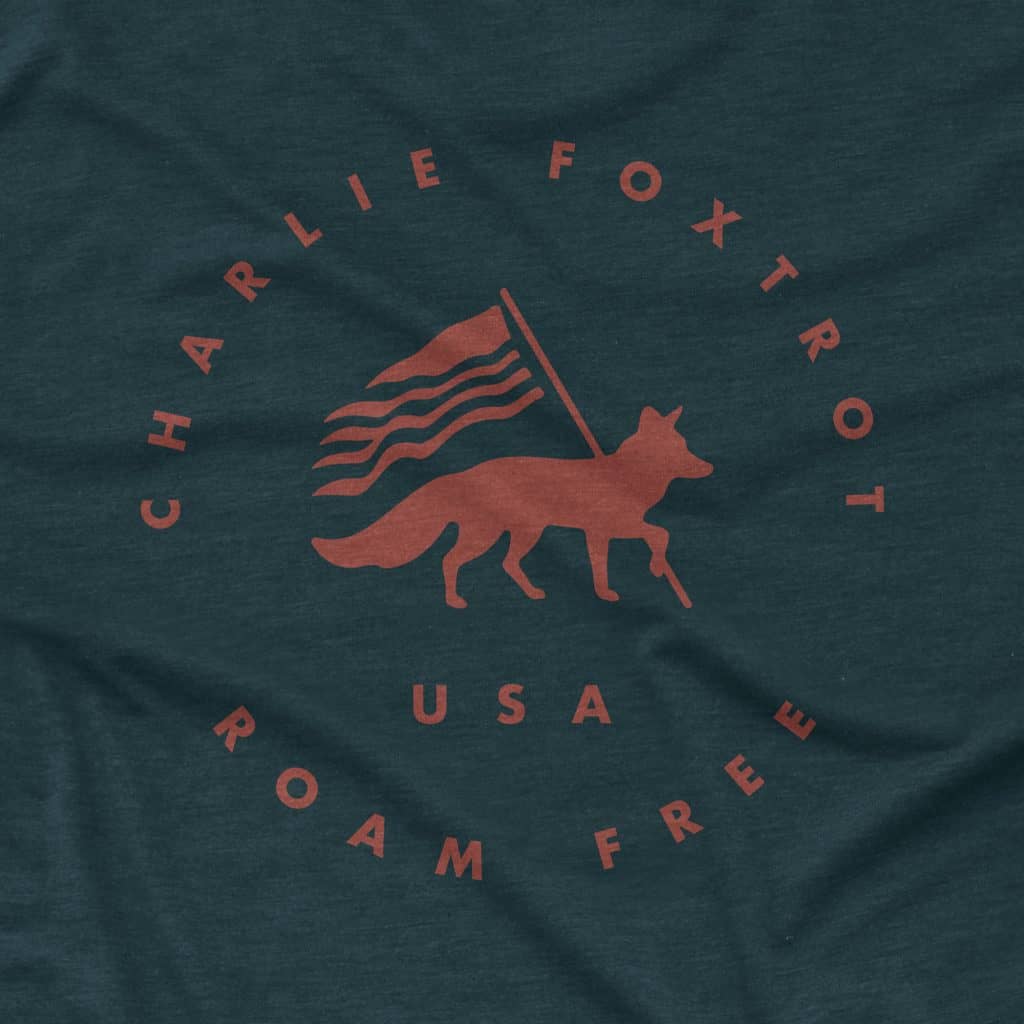 charlie foxtrot logo design