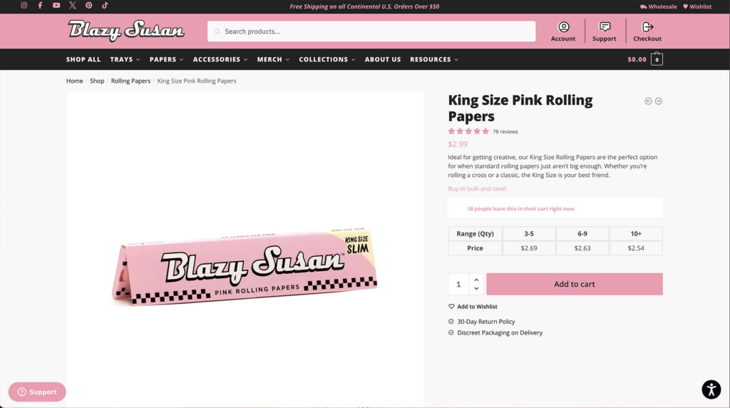 Blazy Susan Web Design