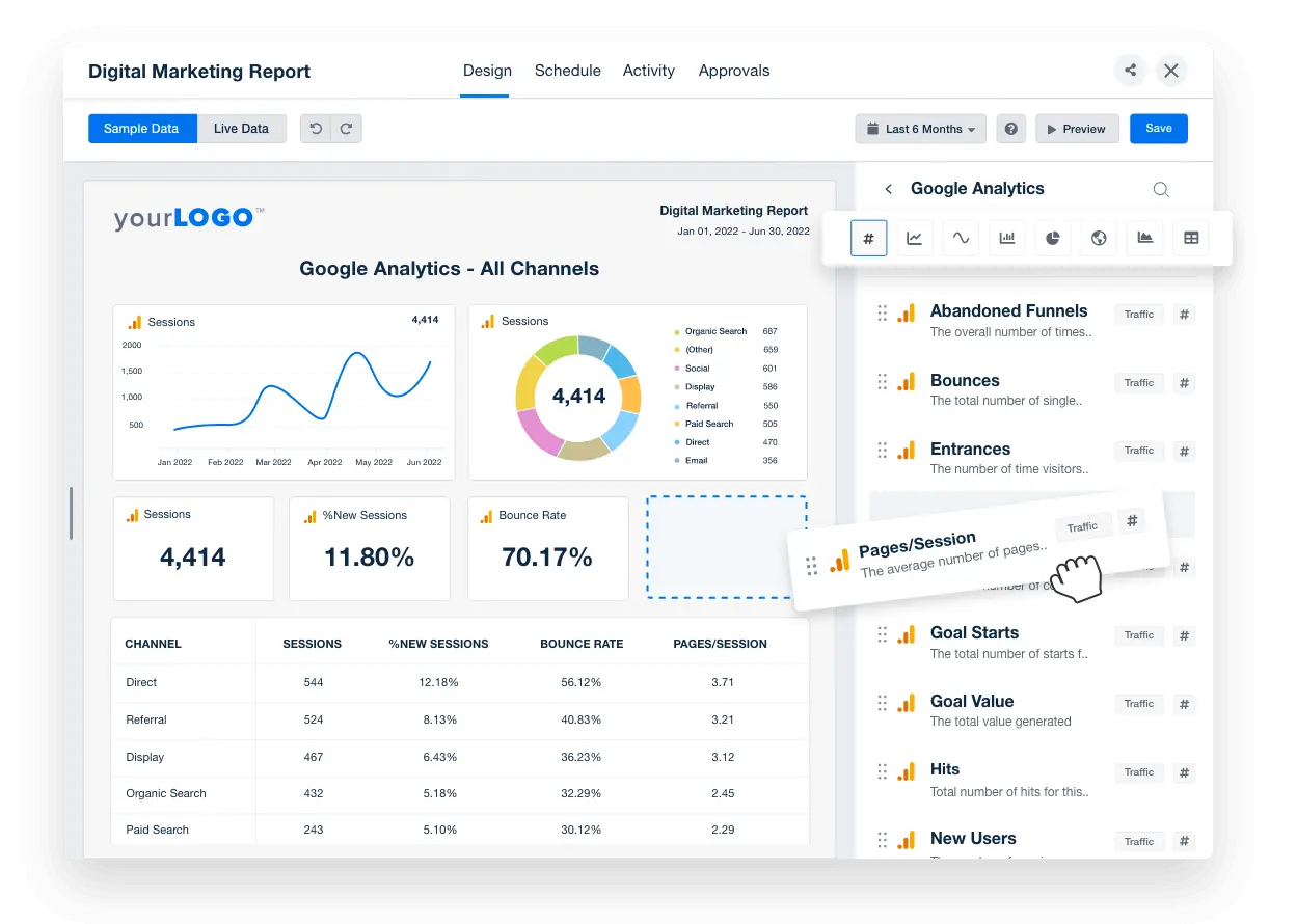 digital marketing agency reporting